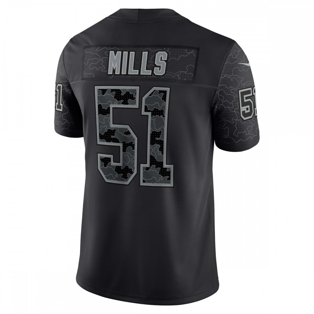 Sam Mills Carolina Panthers Nike Retired Player RFLCTV Limited Jersey - Black-Profan Arena